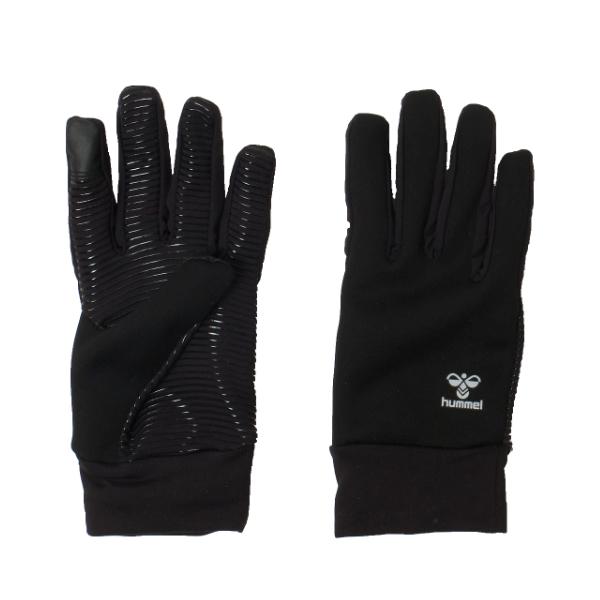 【種別】手袋、フィールドグローブ【メーカー名】ヒュンメル(hummel)【カラー】ブラック(90)【サイズ】F(フリー)【素材】ポリエステル、ポリウレタン【特徴】・裏地のストレッチに優れたトリコット素材と肌面の暖かいフリースの間に防風のPU...