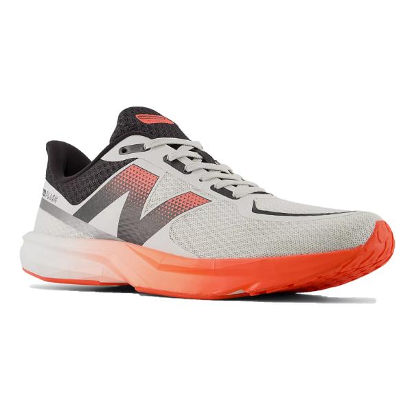 ニューバランス New balance DynaSoft FLASH v7 ホワイト×レッド ランニングシューズ