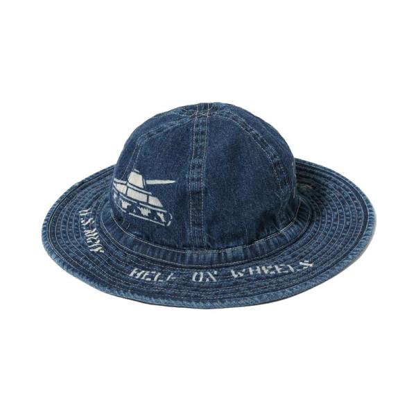 Buzz Rickson デニムハット 7 1/2 バズリクソンズ BUZZ RICKSON'S バズリクソンズ Lot No. BR02850 HAT, WORKING, DENIM