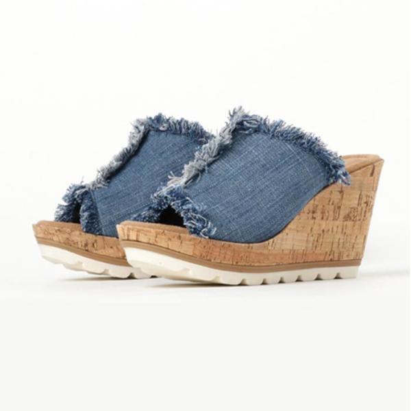 MINNETONKA ミネトンカ サンダル ウェッジ トープ MINNETONKA ミネトンカ サンダル ウェッジ トープ