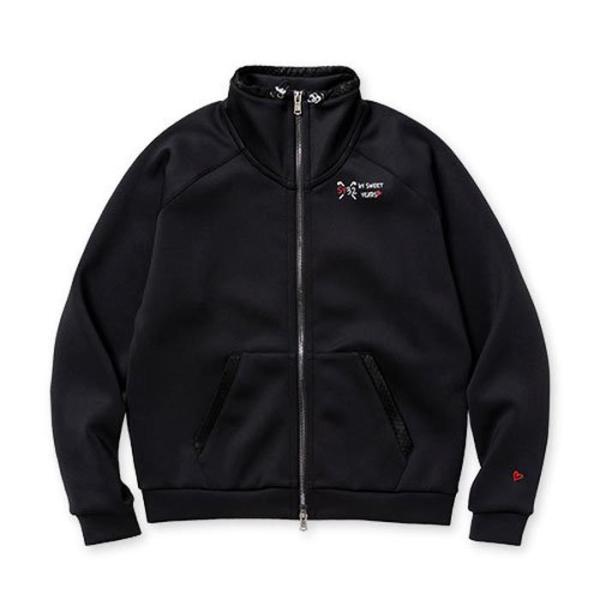 SY32 by SWEET YEARS XEB[gC[Y SYG-22L01 LIGHT SWEAT ZIP UP JACKET ubN WbvAbv S 2022Nt 
