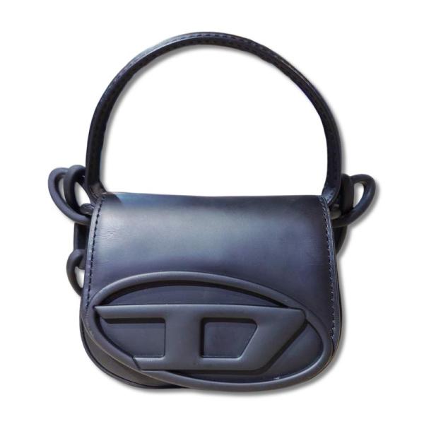 美品 DEISEL ディーゼル ミニボストン ショルダーバッグ ブラック DIESEL ディーゼル バッグ ミニバッグ ミニ ショルダーバッグ