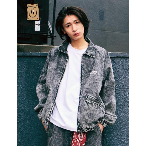 Philip Lumbang 公式 デニム クロップドドリズラージャケット