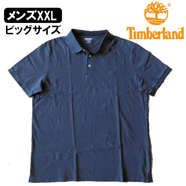 Timberland（ティンバーランド） ポロシャツ 半袖 後染め ロゴワン