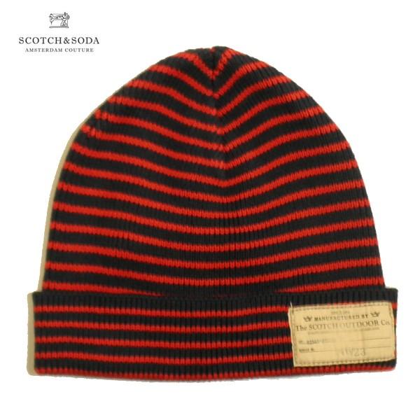SCOTCH＆SODA（スコッチアンドソーダ） ボーダーニットキャップ 