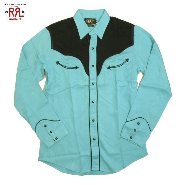 希少美品RRL ダブルアールエル ラルフローレン ウエスタンシャツ　Sサイズ 希少美品RRL ダブルアールエル ラルフローレン ウエスタンシャツSサイズ
