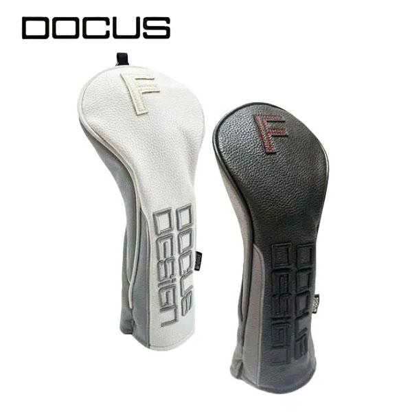 FW用 ヘッドカバー ダイアル式  Head Cover ブラック ホワイト DCHC712F