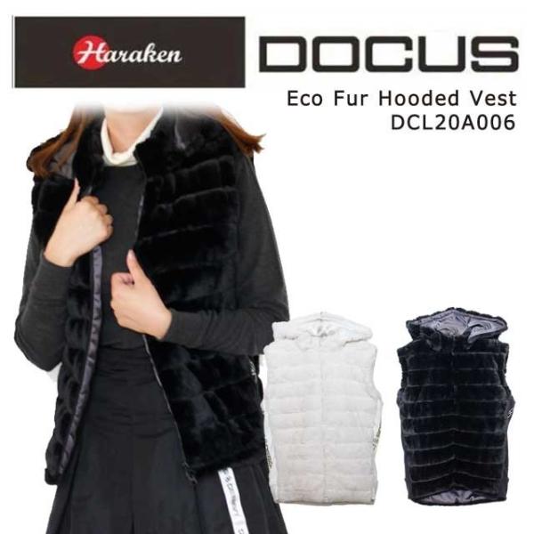 GRt@[ t[fbh xXg hD[JX H~ St EFA fB[X l   DOCUS Eco Fur Hooded Vest DCL20A006 RA[YyVsX