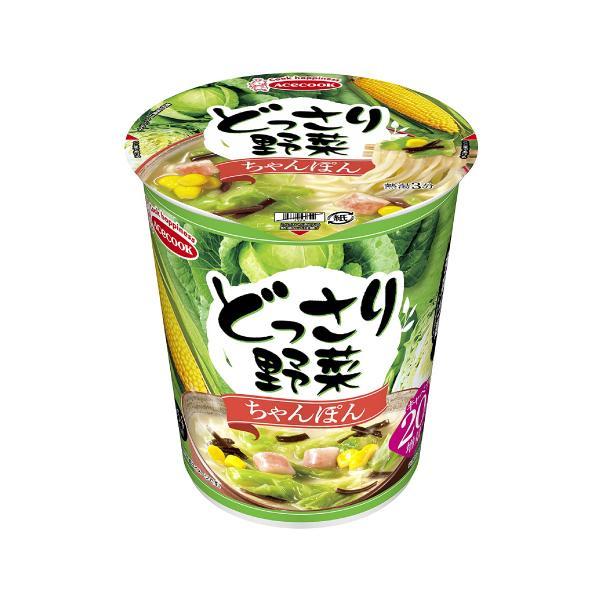 エースコック どっさり野菜 ちゃんぽん 12個 : ユニティー - 通販