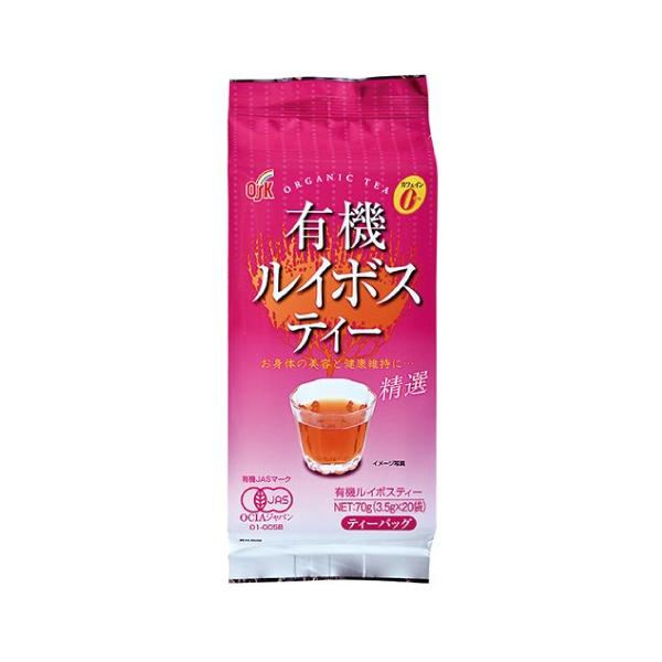 小谷穀粉 OSK 有機ルイボスティー 3.5g×20P×6袋