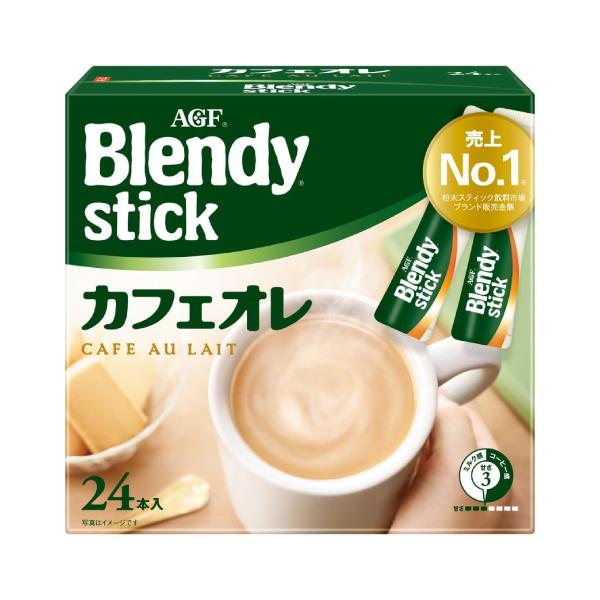 AGF ブレンディ スティック カフェオレ 8.2ｇX24本 6箱