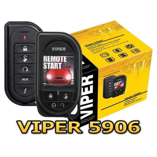 5年保証 ランクル２００専用のエンジンスターター完全対応フルカラー液晶リモコン付カーセキュリティviper 5906vの盗難防止セットリレーアタック対策 新品絶対一番安い
