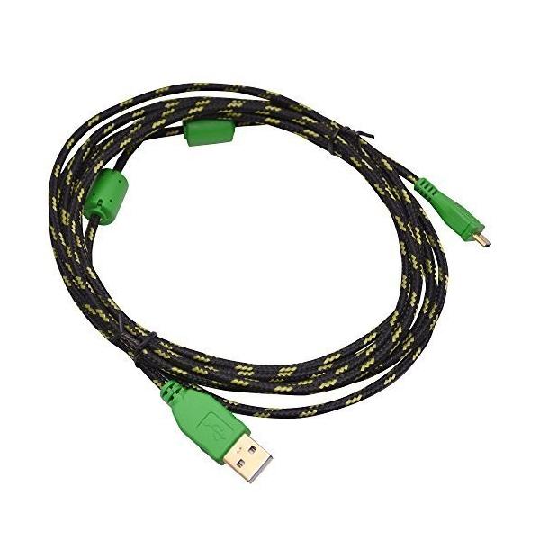 SCUF 10ft Braided Charging Cable for Xbox One and Playstation 4 (Green) by Scuf Gaming [並行輸入品] [video game]