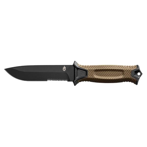 GERBER ハンティングナイフ 半波 ストロングアーム コヨーテブラウン