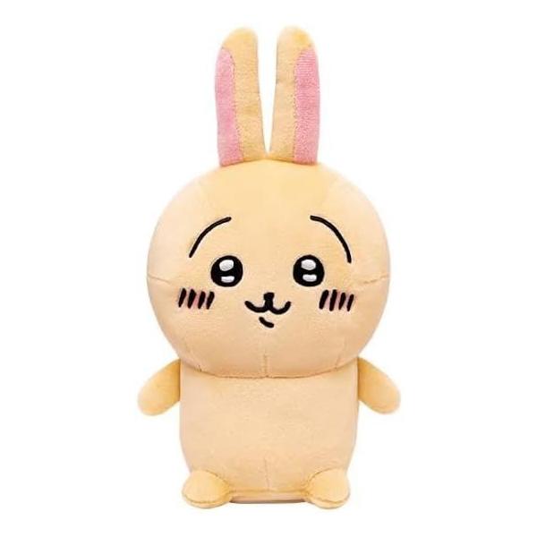 ちいかわ なんかまねしてぶるぶるまわるやつ うさぎ ぬいぐるみ おしゃべり 録音 オウム返し 回転 おもちゃ