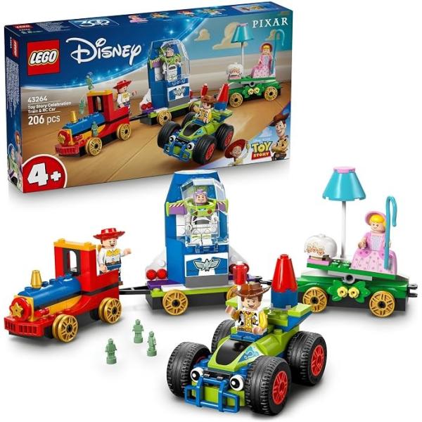 レゴ(LEGO) ディズニー＆ピクサー トイ・ストーリー セレブレーション：トレイン＆ラジコンカー 43264 おもちゃ 男の子 女の子