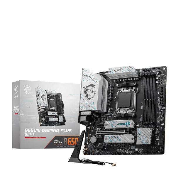他サイト： MSI B650M GAMING PLUS WIFI AMD Ryzen 7000/9000 シリーズ対応 Socket AM5 DDR5 Micro-ATX マザーボード MB6467の商品画像