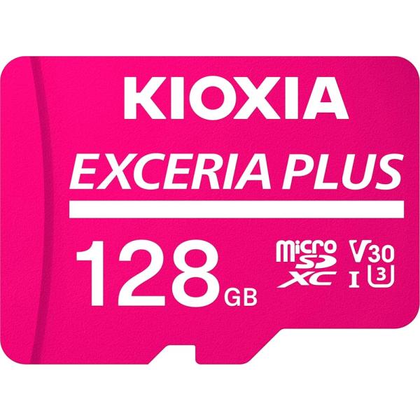 KIOXIA(キオクシア)  microSD 128GB EXCERIA PLUS UHS-I U3 V30 Class10 Nintendo Switch動作確認済 microSDXC 0MB/s 4K対応 KLMPAE128G