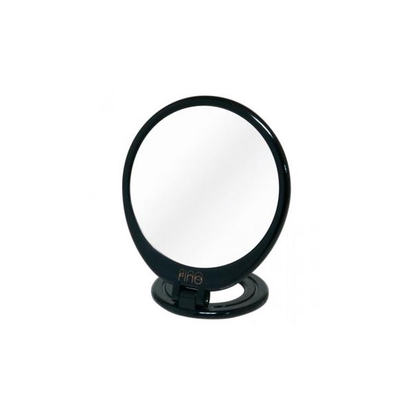 ミニサイズの丸型卓上ミラーです。折りたたみタイプです。