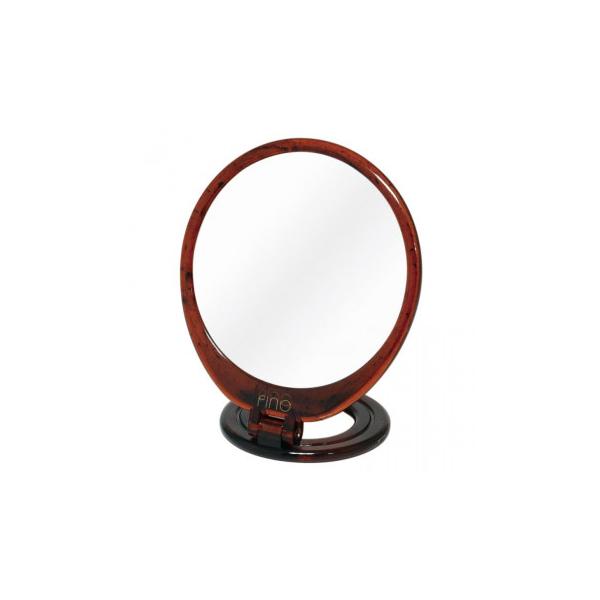 ミニサイズの丸型卓上ミラーです。折りたたみタイプです。