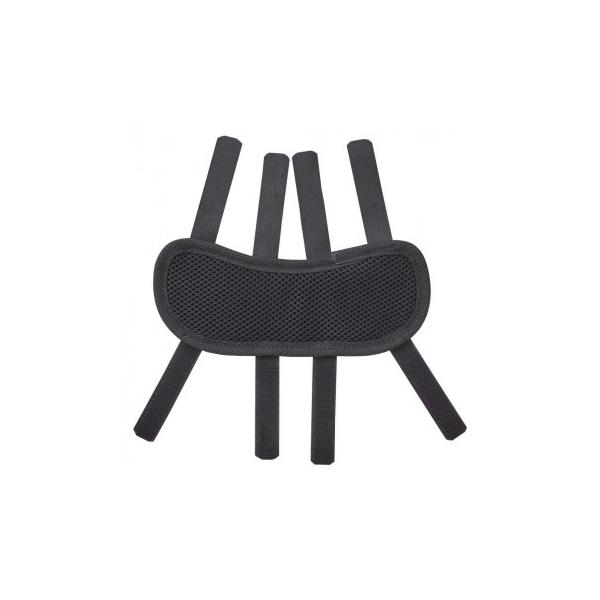 簡単着脱、洗濯OKの審判用マスク専用吸汗用アゴパッド。肌に優しい吸湿素材です。