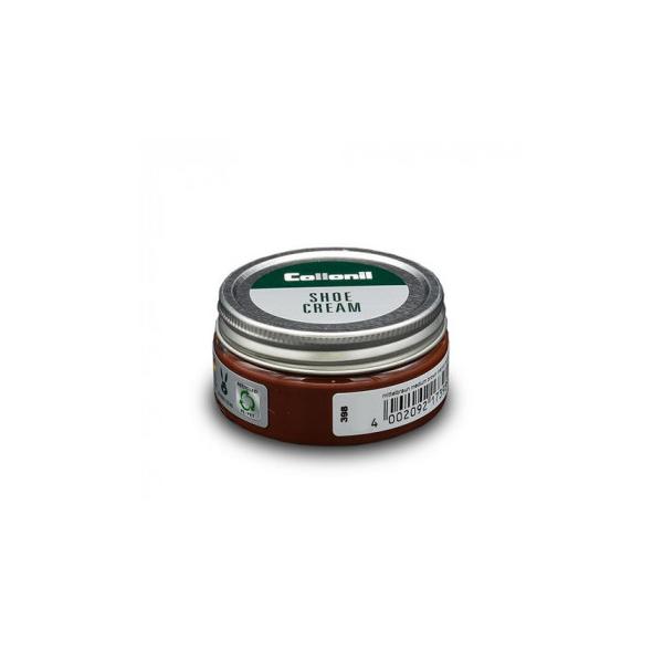 天然カルナバロウを配合した靴用クリームです。保革効果があり、色付きクリームの場合は色あせた素材の補色にも使えます。色馴染みがよく、使い心地もマイルドです。