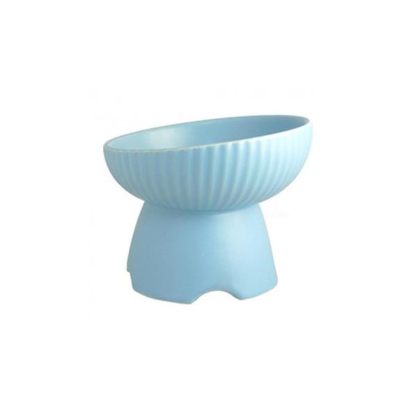 ペットの身体への負担が少ない高さ、傾斜のペットフードボウルです。