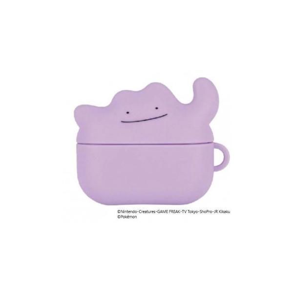 他サイト： ポケットモンスター AirPodsPro(第2世代)/AirPodsPro対応ケース メタモン POKE-810Bの商品画像