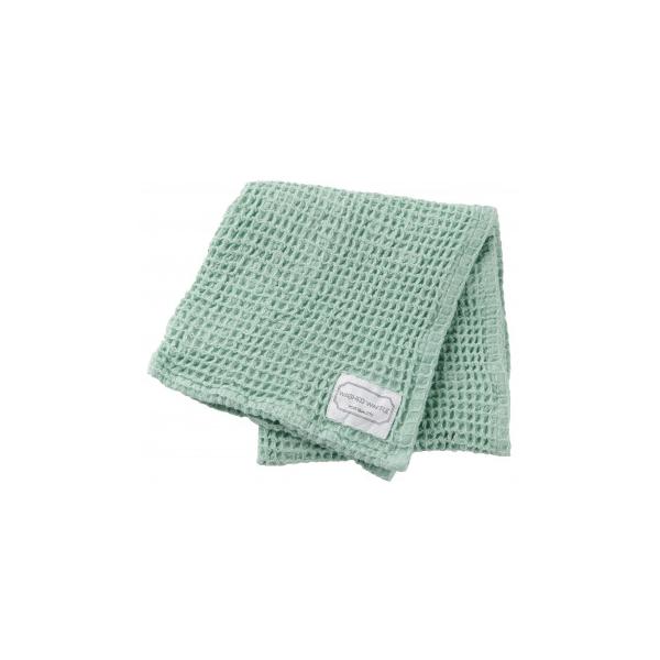 洗いをかけた柔らかなワッフル生地は、吸水性もよく使い心地抜群です。大皿やボウルもサッと拭ける大判サイズです。