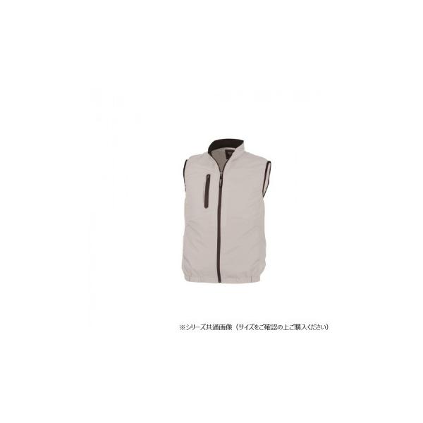 ジーベック(XEBEC) XE98010 空調服ベスト シルバーグレー S