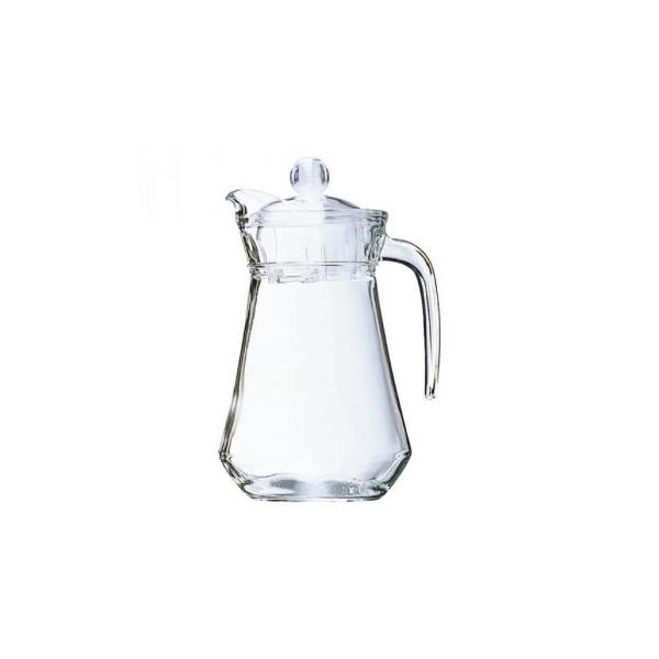 アルクピッチャーは、清潔感のあるガラス製なので、ミルク、ジュース、ビール等に最適です。