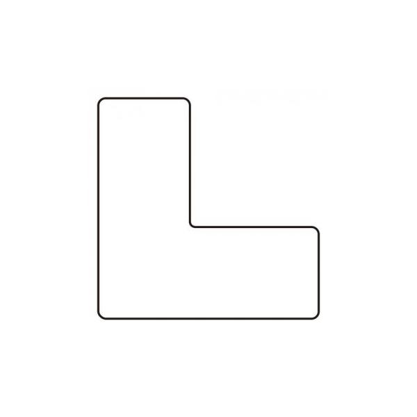 凹凸のあるクロス面等でも剥がれにくいステッカーです。