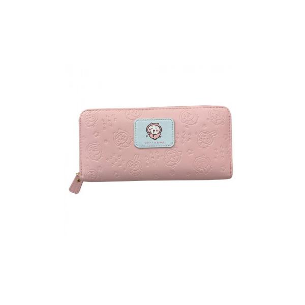 ちいかわ ラウンド長財布 ピンク(ちいかわ) CHI9-11 : KAIKENSHOP