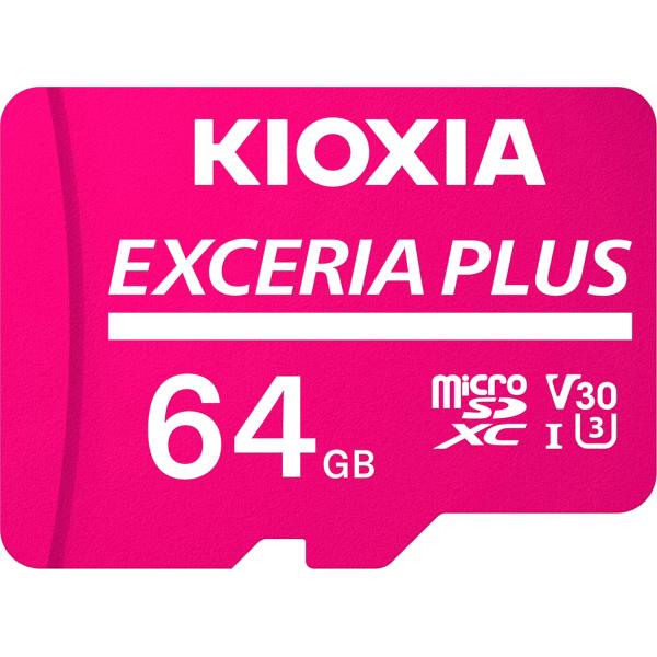 KIOXIA(キオクシア)  microSD 64GB EXCERIA PLUS UHS-I U3 V30 Class10 4582563859715