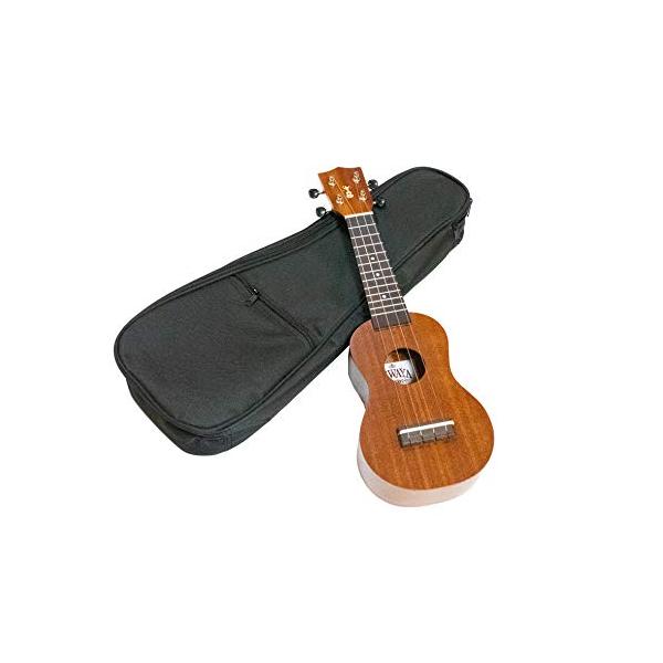 他サイト： 国内検品済【KIWAYA】 ベビーサイズ ウクレレ U-Trip 01 ソフトケース付(マホガニー材合板 持ち運びに便利 手の小さな方 お子さまの商品画像