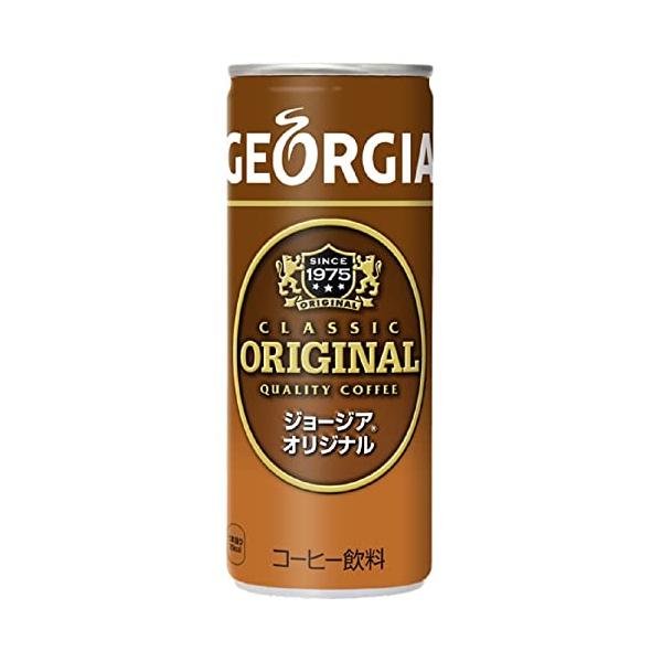 他サイト： コカ・コーラ ジョージア オリジナルコーヒー 250ml缶×30本の商品画像