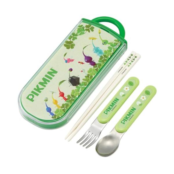 カジュアルトリオセット/-/TACC2AG-A・Color:トリオセット・パッケージ個数:1・サイズ:スプーン・フォーク=長さ13cm/箸=16.5cm/ケース=幅20.6×奥行8.2×高さ1.7cm・生産国:日本/セット内容・付属品:箸+...