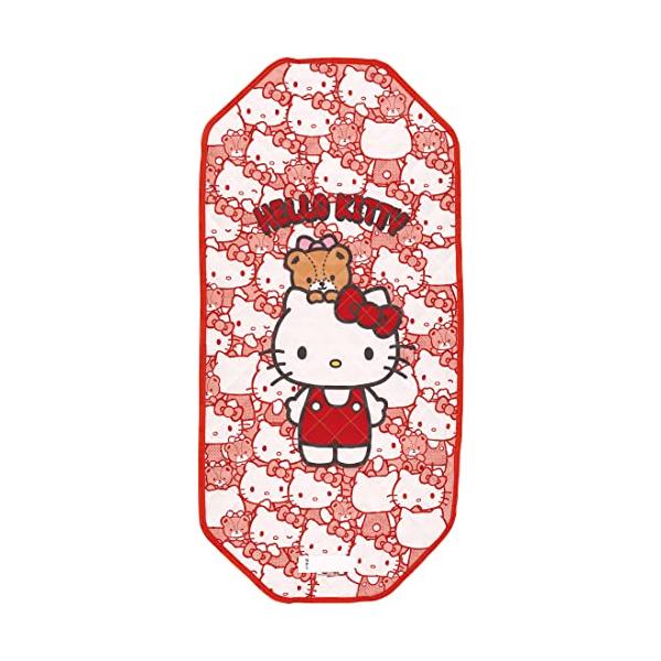 シンプルキティ/Medium/BCV2・Color:キティSize:Medium・パッケージ個数:1・サイズ:約60×130cm/材質:ポリエステル/原産国:中国・コット(簡易ベッド)カバーMサイズ、名前が記入できる「お名前タグ」付き・裏面...