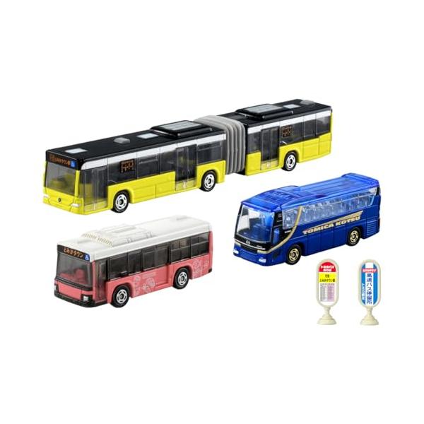 他サイト： タカラトミー トミカ ギフト 発車しますトミカタウンバスセット ミニカー おもちゃ 3歳以上の商品画像
