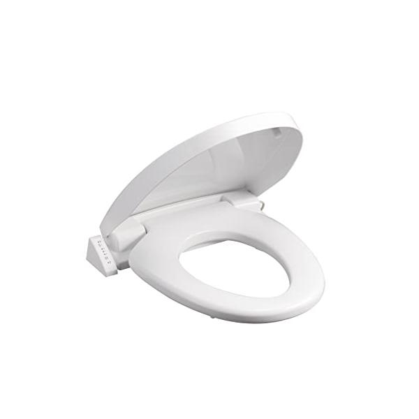 SANEI 暖房便座 前丸タイプ ソフト閉止 温度調節3段階 省エネ 簡単取付