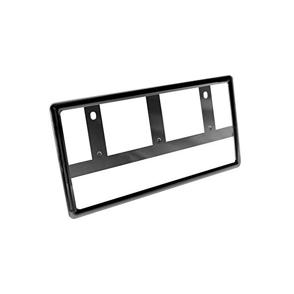 他サイト： 槌屋ヤック(Tsuchiya Yac) 車内用品 ナンバーフレーム REFINED FRAME ブラック 8×337×170 mm PF-332の商品画像