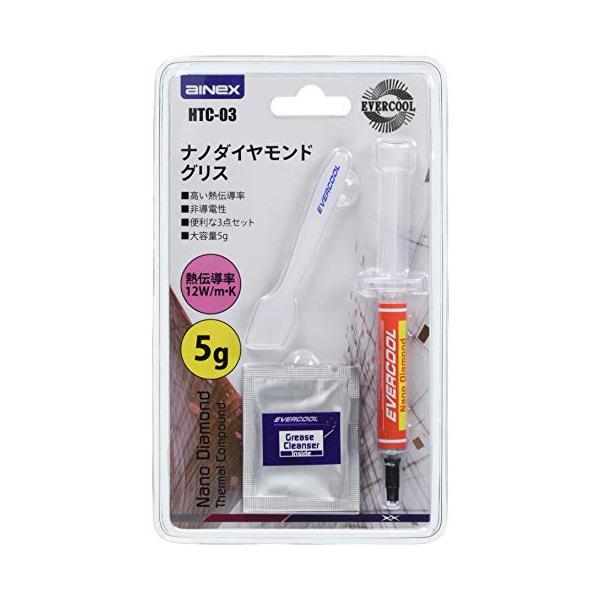 他サイト： アイネックス ナノダイヤモンド グリス クリーナー・へら付き HTC-03の商品画像