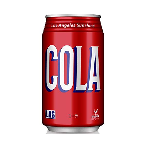 他サイト： 神戸居留地 LAS コーラ 缶 350ml × 24本 [ 国産 炭酸飲料 ]の商品画像