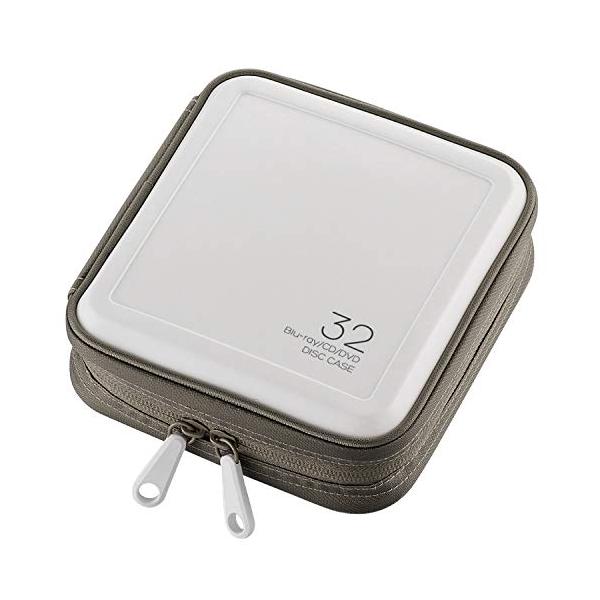 モダン・ホワイト 32枚収納 CCD-HB32WH・・Size:32枚収納Color:ホワイト・Blu-ray/CD/DVD Discを全方位からしっかり保護できる。きめが細かい不織布を使用した、32枚Discが収納可能なBlu-ray/C...