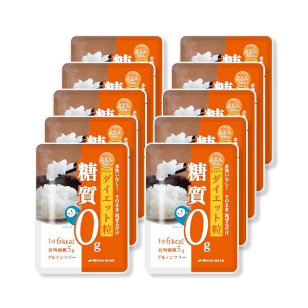 -/1個 (x 10)/-・PatternName:粒タイプ 10袋セット・パッケージ個数:10・食べるダイエットにチャレンジしている方必見・ご飯にまぜてカロリー３０％カット（お茶碗１杯分）・糖質もたんぱく質も、脂質も食塩もコレステロールも...