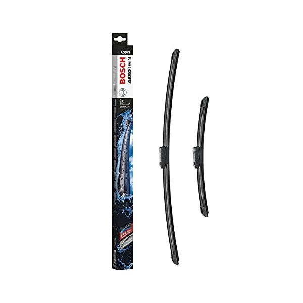 他サイト： BOSCH(ボッシュ) 輸入車用 フラットワイパーブレード エアロツイン車種専用 600/350mm A300Sの商品画像