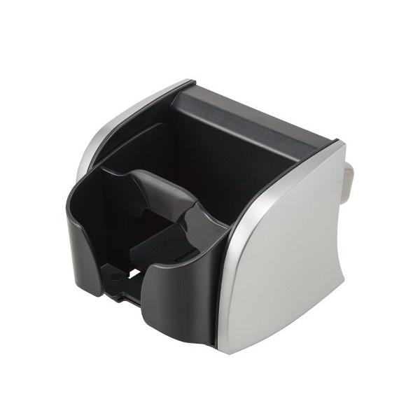 他サイト： カーメイト 車用 ドリンクホルダー プリウスα用 ブラック/シルバー NZ515の商品画像