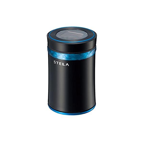 他サイト： 星光産業 車内用品 灰皿 EXEA(エクセア) ソーラーリングアッシュ ブラック ED-173 ドリンクホルダー型 LED付の商品画像