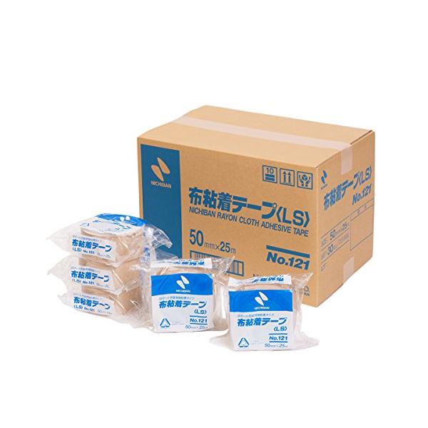 るるる　布テープNo.404 ハンディクロス50mm×25m 2ケース 布テープ ハンディクロス No.404 オカモト 【通販モノタロウ】