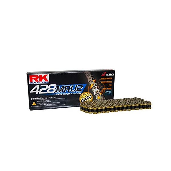 アールケー(RK) シールチェーン GC428MRU2 ゴールド150L クロスカブ